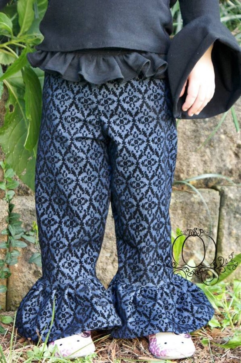 Hailey Ruffle Pants PDF Pattern Instant Download Size 1/2-14years - Etsy