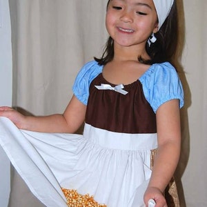 Cleaning Cinderella Apron Dress everyday princess PDF Pattern instant download 6mnth-8years image 4