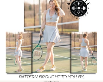 Barbelle Collection: Serena Mini, Mid & Full Length Skort
