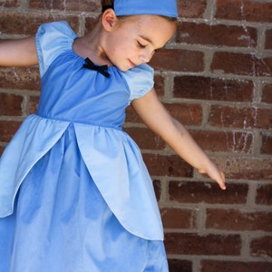 Cinderella Ball Gown Dress everyday princess PDF Pattern instant download 6mnth-8years image 2