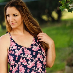 Women&#39;s Quinn Slip Top & Dress PDF Sewing Pattern Sizes