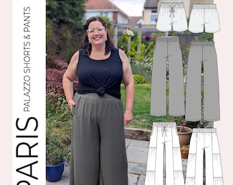 Paris Palazzo Shorts & Pants