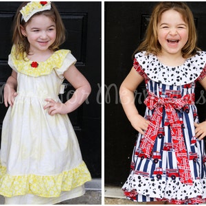 Belle everyday princess PDF Pattern instant download 6mnth-8years