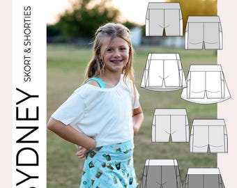 Collezione Barbelle: pantaloncini e gonne corte Sydney per ragazzi