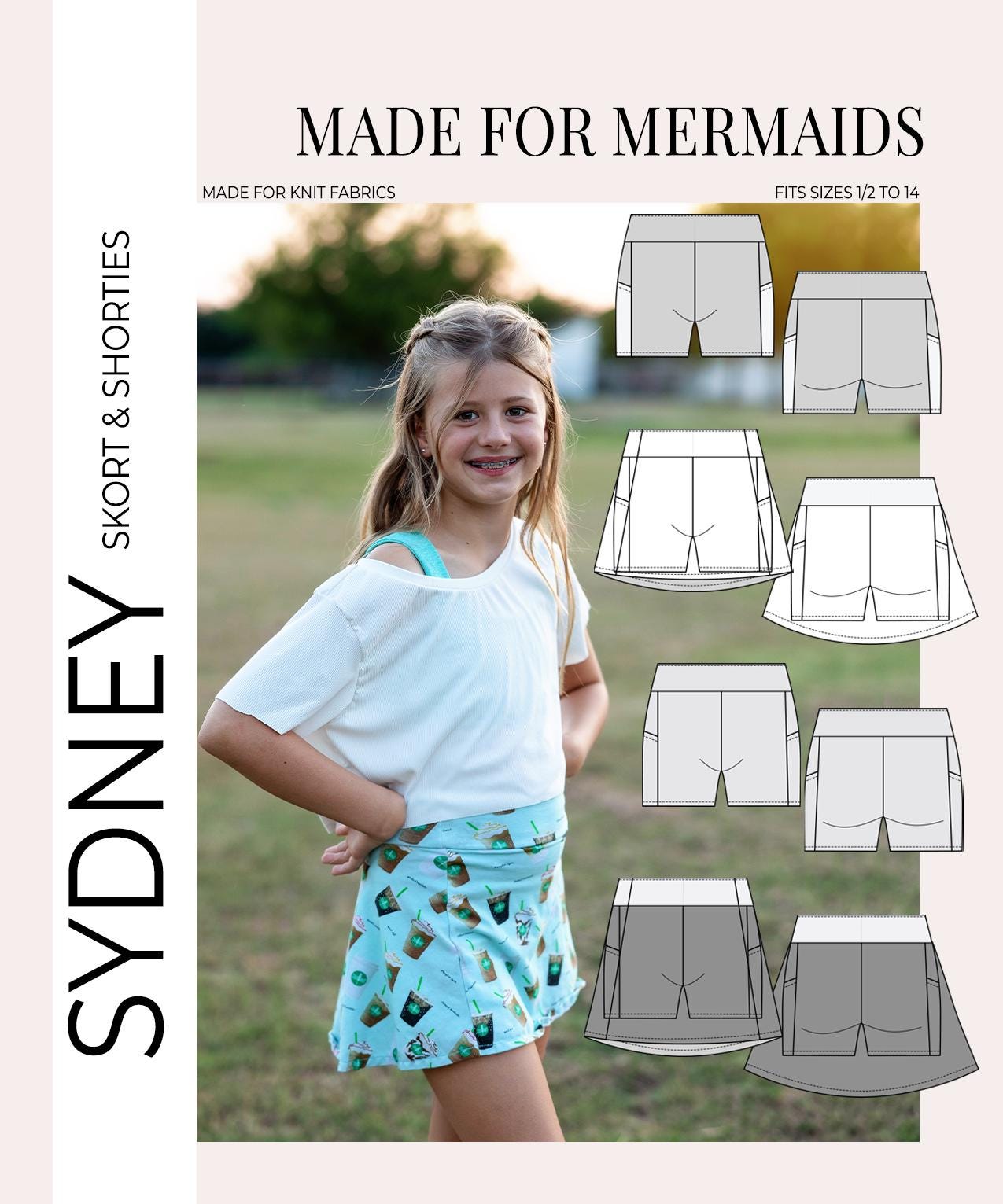 Skort Pattern For Girls
