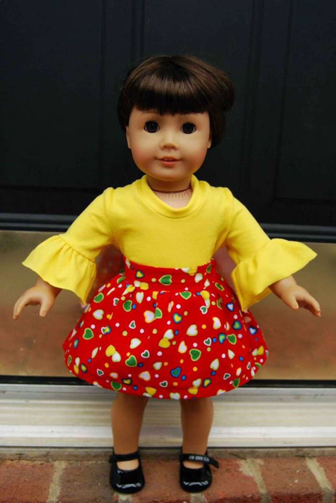 DOLLY Rose Ruffle Top PDF Sewing Pattern Etsy