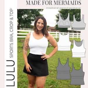 Barbelle Collection: Lulu Sports Bra, Longline, Crop & Top