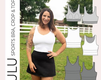 Barbelle Collection: Lulu Sports Bra, Longline, Crop & Top