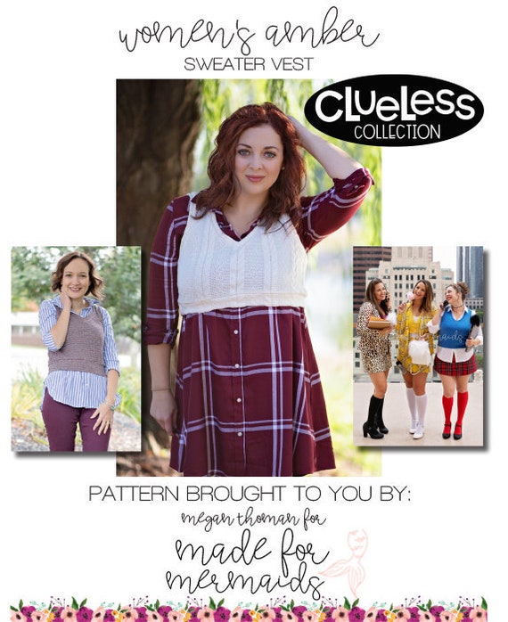 cropped sweater vest clueless