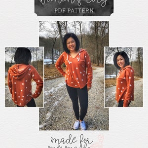 Lounge & Lace Collection Adult Rory Raglan PDF Sewing Pattern image 10