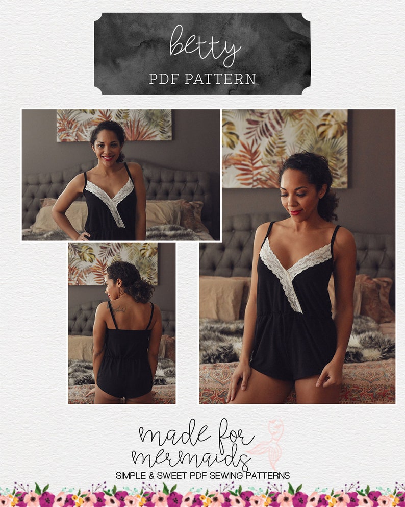 Lounge & Lace Collection Betty Sleep Romper image 8