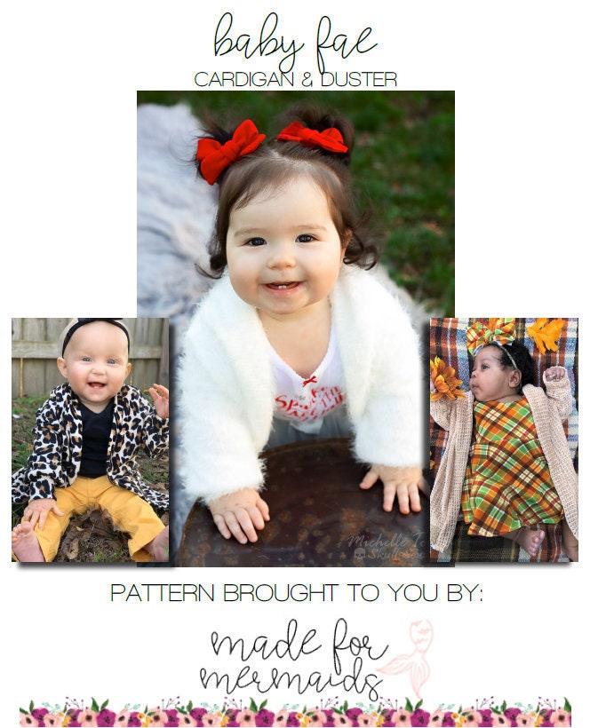 Baby duster cardigan deals