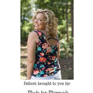 Mama Ella Knit Top & Dress PDF Sewing Pattern Sizes