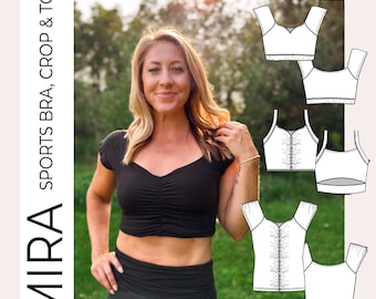 Barbelle Collection: Mira Sports Bra, Crop & Top