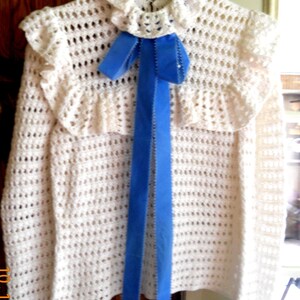 Vintage-Styled Crocheted Blouse