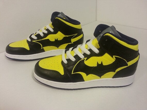 custom batman nikes