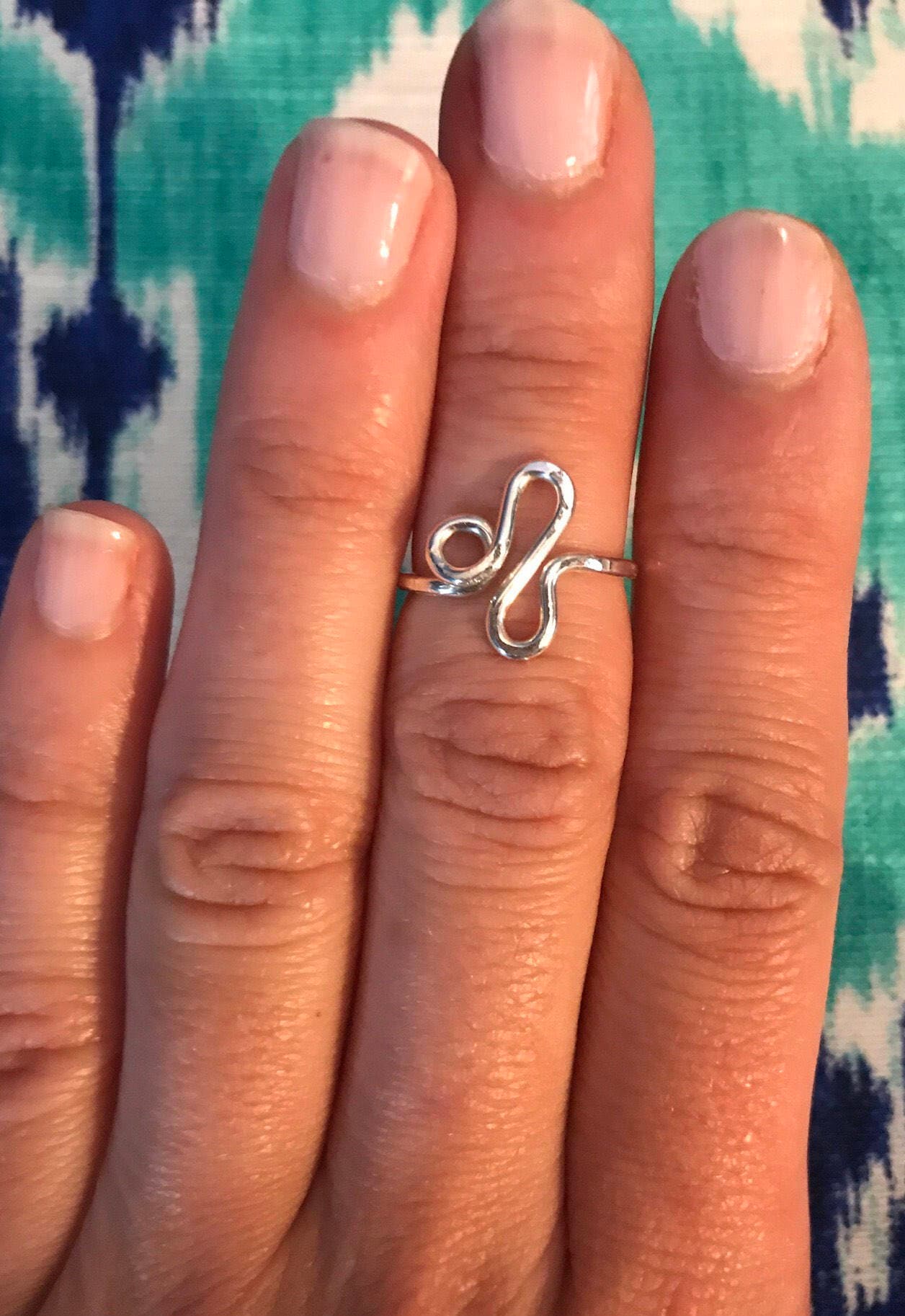 Custom Zodiac Sign Ring Astrology Sign Ring in Sterling