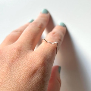 Cat Ears Sterling Silver Ring