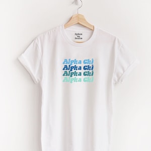 Alpha Chi Omega shirt, shirts for rush, bid day shirts, sorority recruitment, big little reveal, sorority gifts, Alpha Chi, sorority shirts