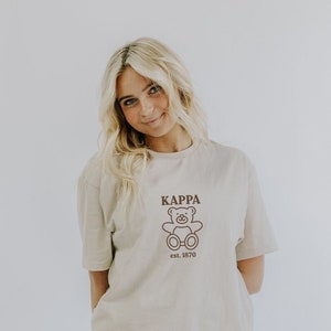Kappa shirt, Kappa Kappa Gamma, Kappa tee, bid day, gifts for rush, Greek recruitment, Sorority, big little reveal shirts, Kappa gift, KKG