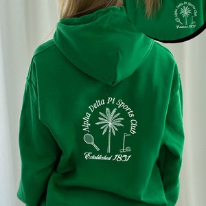 Alpha Delta Pi-shirt, ADPi, studentenclubshirt, overhemden voor rush, bid day-shirts, werving studentenvereniging, cadeaus studentenvereniging, aangepaste studentenclubshirts