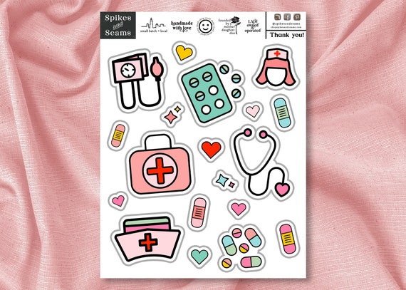 Nursing Stickers for Sale  Medical stickers, Nurse stickers