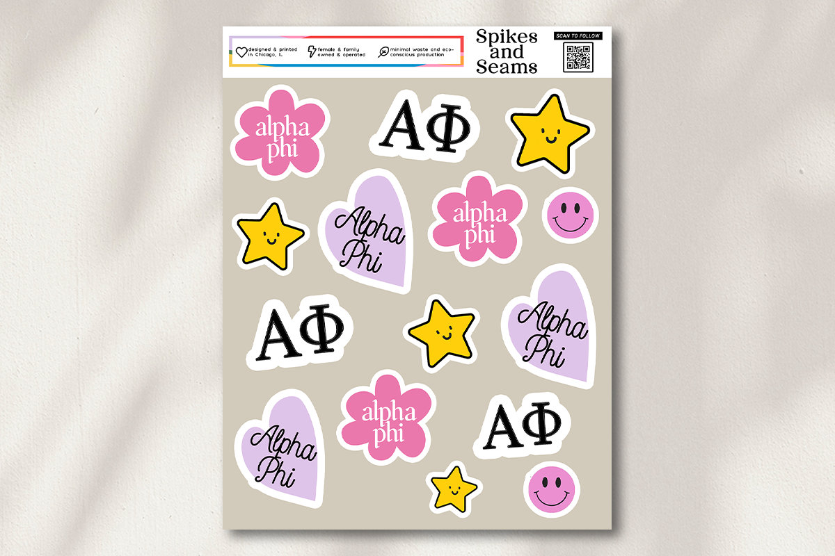 Delta Phi Epsilon Stickers, Sorority Merch, Sorority Stickers ...