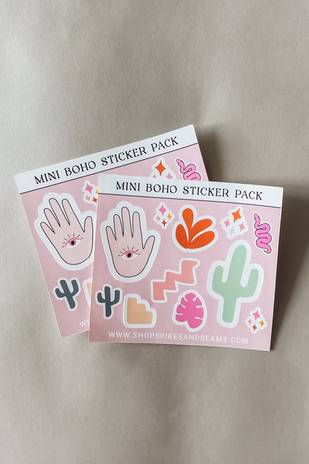 Boho Aesthetic Sticker Pack, Planner Decals - Etsy