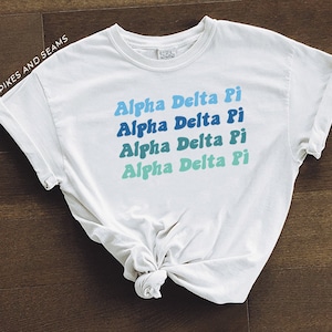 alpha delta pi shirt, adpi, sorority shirt, shirts for rush, bid day shirts, recruitment, reveal, sorority gifts, bid day shirt, greek life