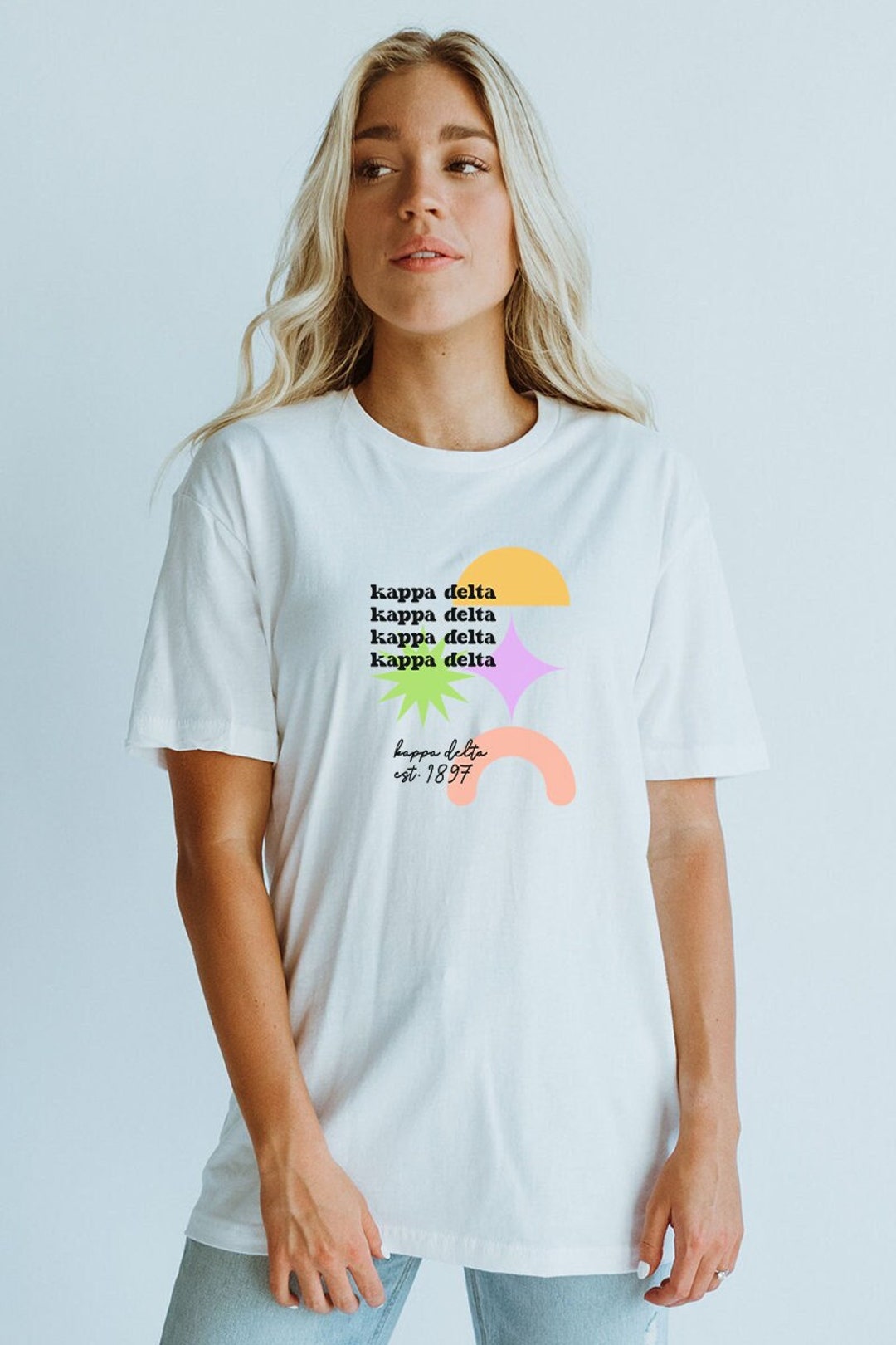 Kappa Delta Tee Sorority Recruitment Kappa Delta Shirts Sorority Shirts Custom Sorority Shirts Big Little Reveal Rush Bid Day Greek Etsy Australia