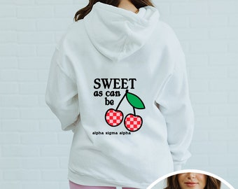 Alpha Omega Sorority Hoodie, griechisch lizenziert