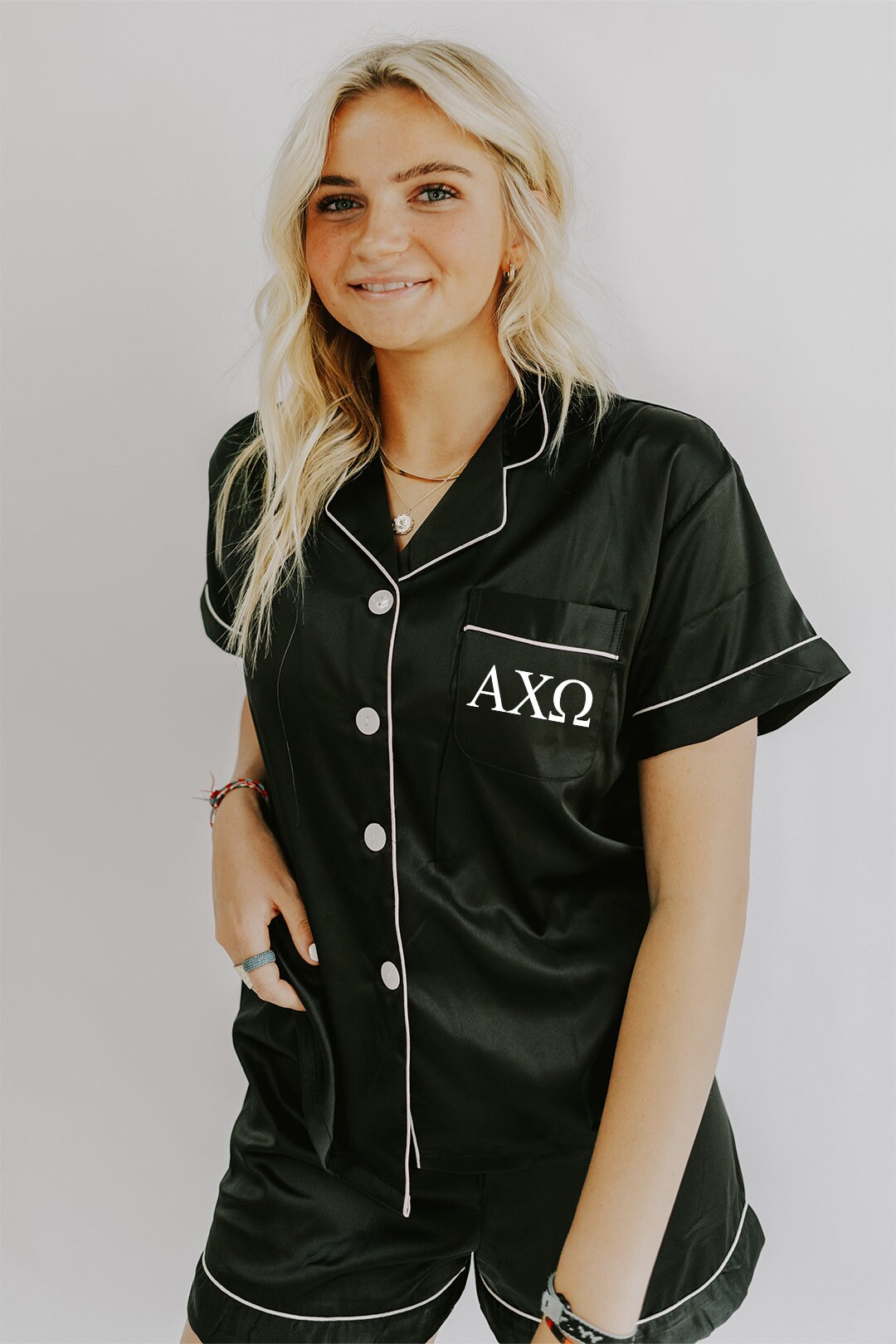 Greek Pyjamas GREEK LETTERS | Kappa Delta Chi Pajamas, Kdchi, Greek Recruitment ...