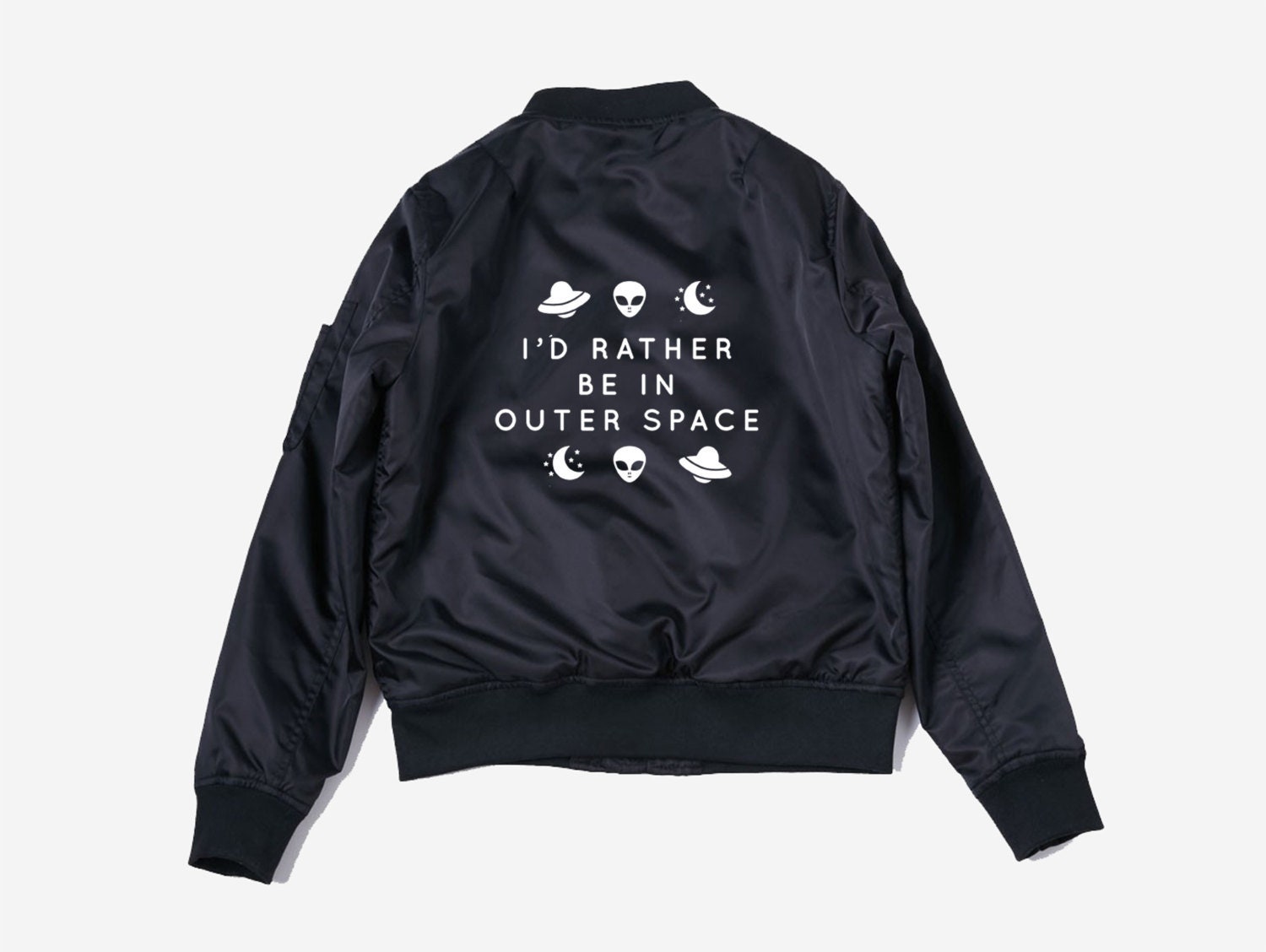space bomber jacket