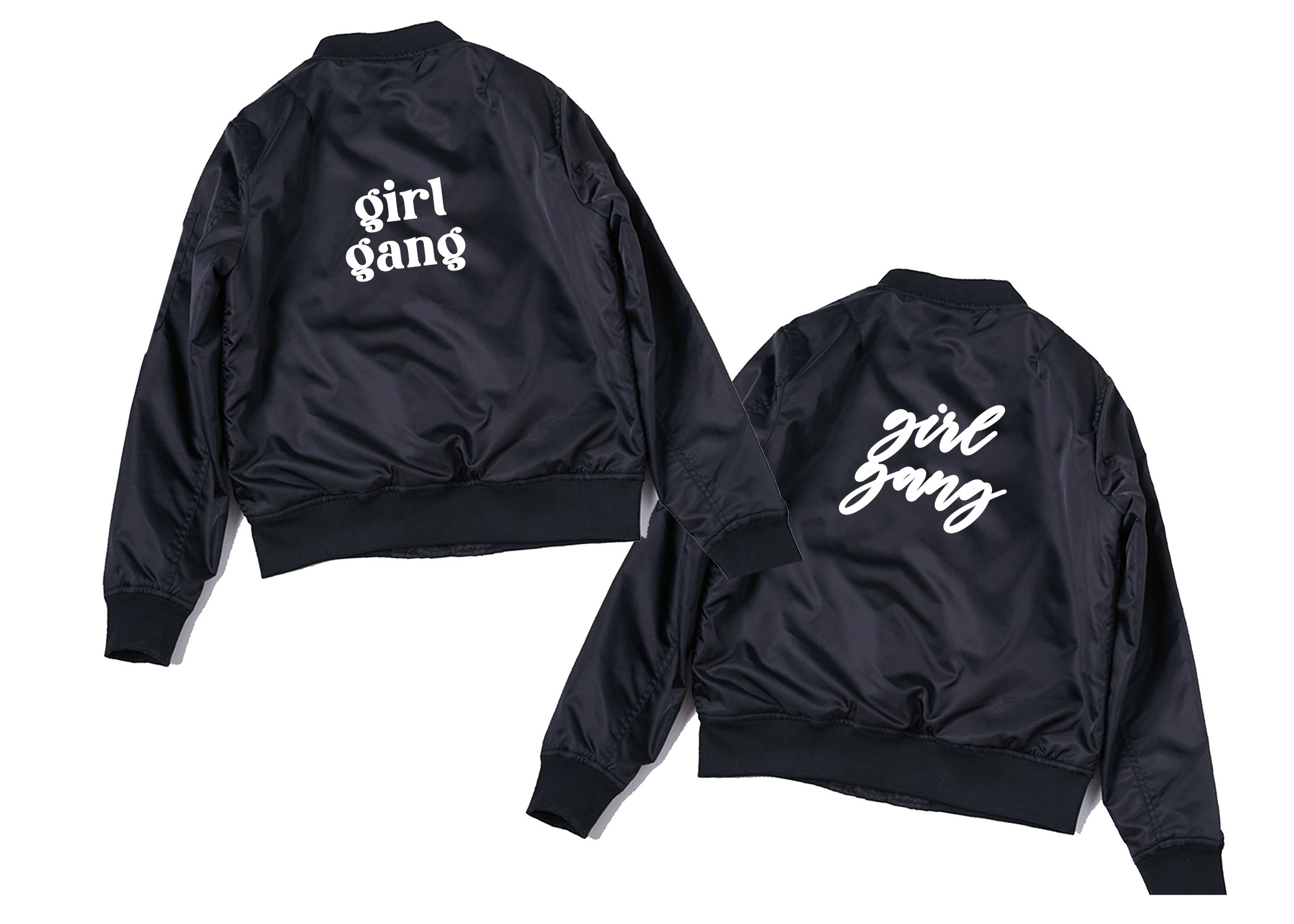 Girl gang jacket sale