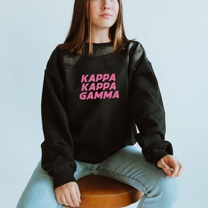 Kappa sweatshirt, KKG, Kappa Kappa Gamma hoodie, big little gift, greek recruitment, Kappa hoodie, Kappa merchandise, Kappa gift basket