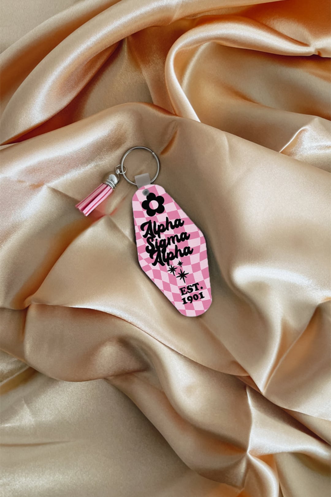 Alpha Sigma Alpha Keychain, Sorority Keychain, Recruitment, Big Little ...