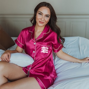 SCRIPT FONT| Alpha Sigma pajamas, Alpha Sigma Alpha, sorority pajamas, greek recruitment, custom, big little reveal, bid day, Alpha merch