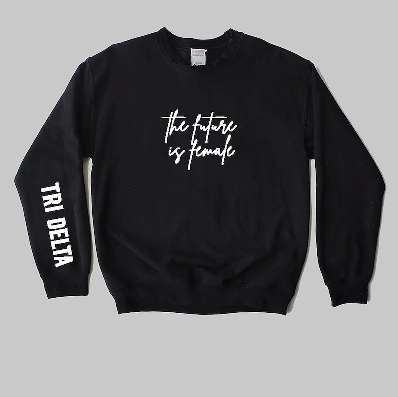 the future is female zeta tau alpha sorority shirt t sorority sweatshirt zeta shirt custom sorority shirt bid day shirt rush shirts