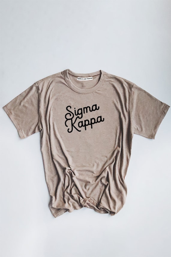 Sigma Kappa Shirt Sigma Kappa Sorority 