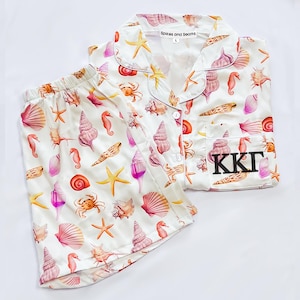 GREEK LETTERS | Kappa pajamas, KKG, Kappa Kappa Gamma, sorority pajamas, gifts for rush, big little reveal, sorority, bid day, recruitment