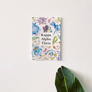 Kappa Alpha Theta art prints, collage kit, Kappa, sorority art, recruitment, gifts for rush, big little, bid day, sorority gift, art prints