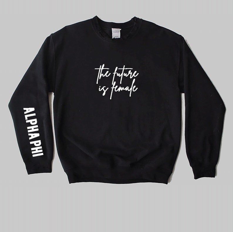 the future is female zeta tau alpha sorority shirt t sorority sweatshirt zeta shirt custom sorority shirt bid day shirt rush shirts