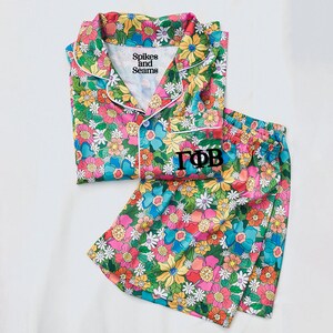 GREEK LETTERS| Gamma Phi Beta pajamas, GPhi, wedding pajamas, Gamma Phi pajamas, big little reveal, sorority pajamas, bid day, recruitment