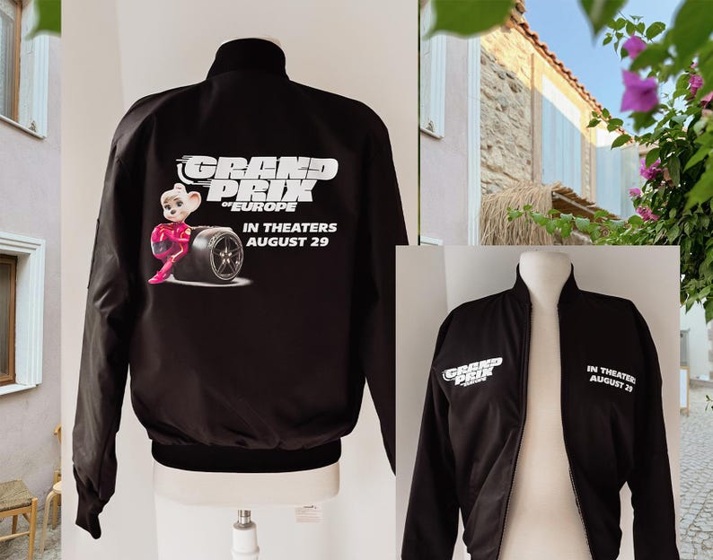 custom bomber Jacket, personalized jacket, women's jacket, custom design jacket, personalized gift, custom logo jacket image 4