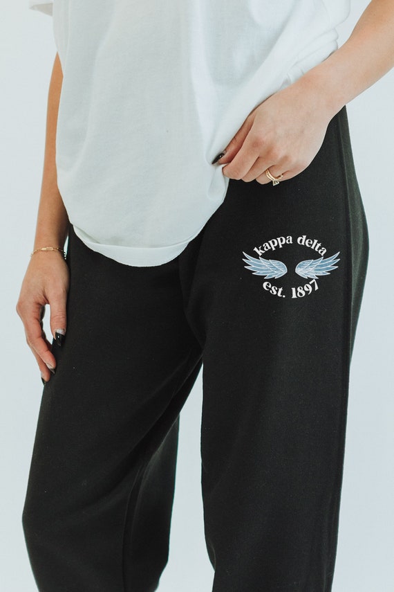 Kappa Delta Sweatpants Sorority Joggers Bid Day Greek
