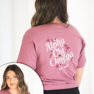 Benutzerdefinierte Sorority Shirts, griechischer Buchstabe Bekleidung, personalisiertes Sorority T-Shirt