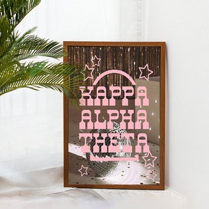 Kappa Alpha Theta art prints, collage kit, Kappa, sorority art, recruitment, gifts for rush, big little, bid day, sorority gift, art prints