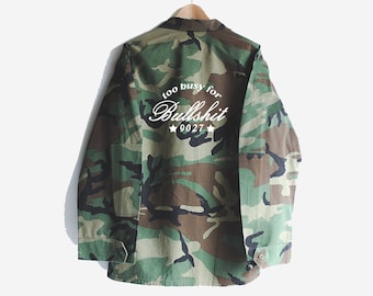 custom camo jacket, women's military jacket, camouflage jacket, women's army jacket, men's camo jacket, outerwear, men's camo jacket, coat