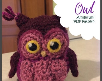 Eule Amigurumi Muster