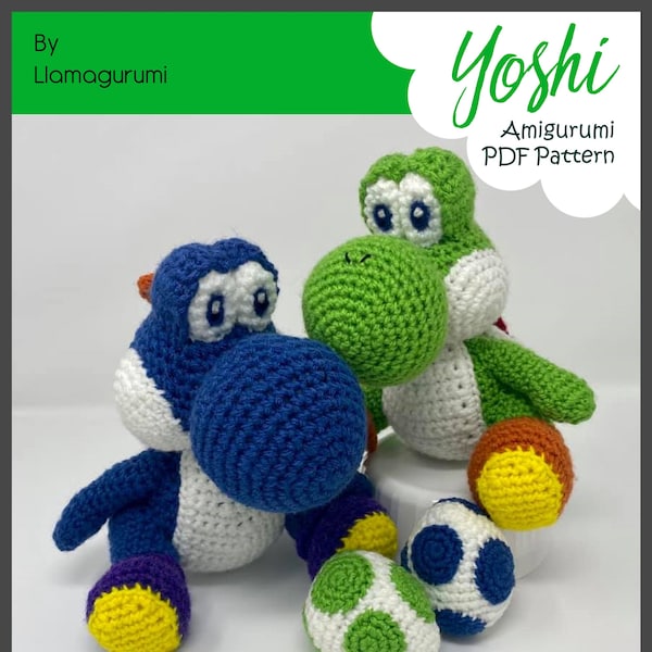 Yoshi Amigurumi Pattern